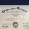 办特拉华大学毕业证